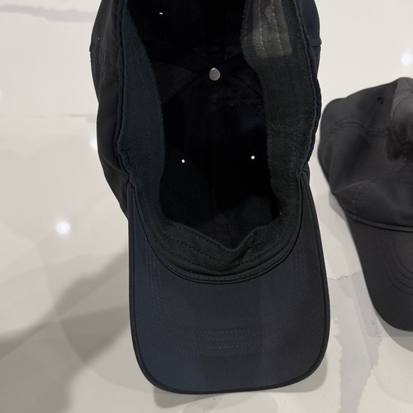 Nike Black Caps with White Swoosh-2 pack - Picture 5 of 11